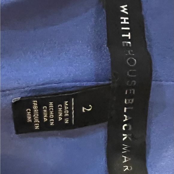 WHBM NWOT Blue Dress Size 2 - Picture 8 of 11